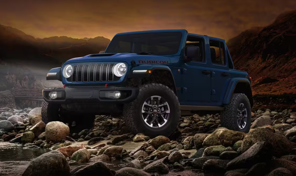 Blue 2026 Jeep Wrangler Rubicon