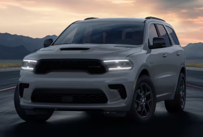Silver 2026 Dodge Durango GT