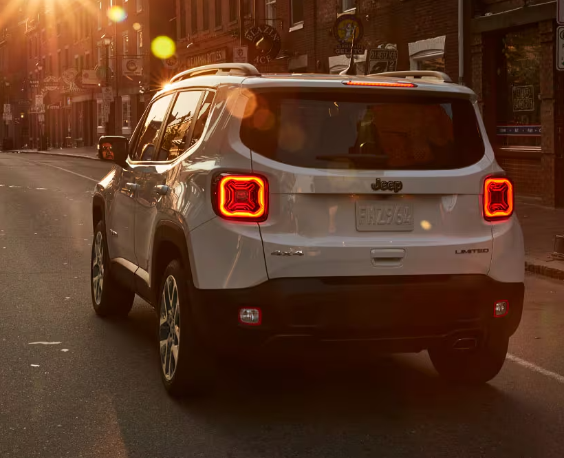 White Certified Pre-Owned Jeep Renegade
