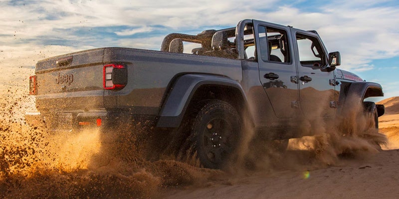 2026 Jeep Gladiator driving off-road
