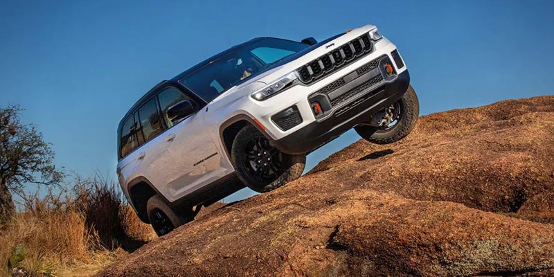 2026 Jeep Grand Cherokee driving off-road