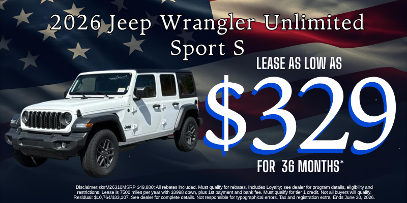 Jeep Wrangler Unlimited Sport S