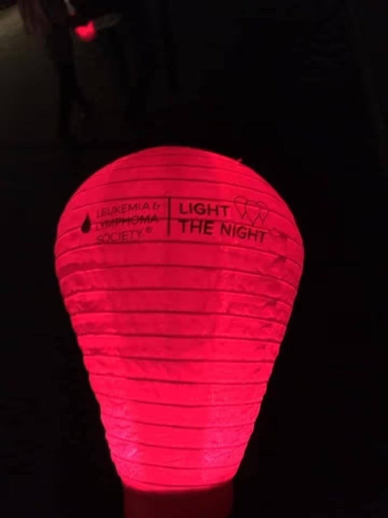 Light the night lamp.